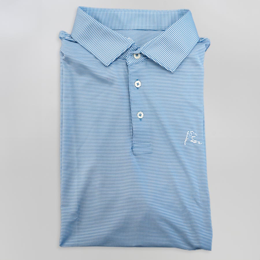Rhoback Performance Polo - The Crispy Stripe