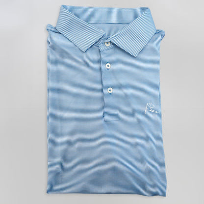 Rhoback Performance Polo - The Crispy Stripe