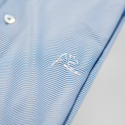 Rhoback Performance Polo - The Crispy Stripe